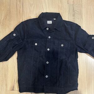 J. Crew Navy Corduroy Jacket